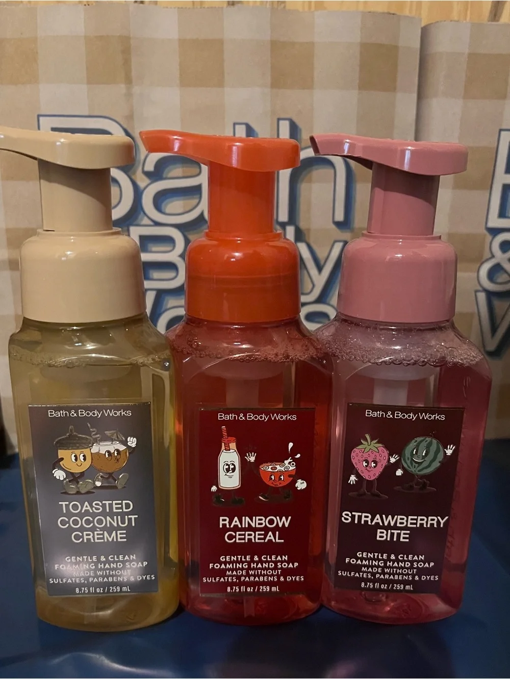 BATH AND BODY EORKS FALL Foaming Hand Soap bundle x6